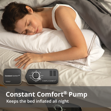 Load image into Gallery viewer, Inflatable Air Mattress 18" Raised Air Bed with ConstantComfort Built-in Pump (Twin) - Simpli Comfy Inflatable Air Mattress