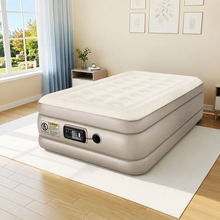 Load image into Gallery viewer, Simpli Comfy ComfortCoil Twin Air Mattress with Built-In Pump, 18" Raised - Simpli Comfy Inflatable Air Mattress