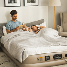 Load image into Gallery viewer, Inflatable Air Mattress 18" Raised Air Bed with ConstantComfort Built-in Pump (Queen) - Simpli Comfy Inflatable Air Mattress