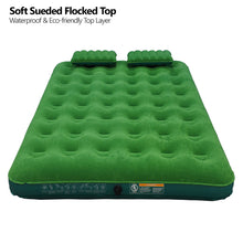 Load image into Gallery viewer, Inflatable Air Mattress Portable Air Bed and 2 Inflatable Pillows with Portable Battery Pump (Queen) - Simpli Comfy Inflatable Air Mattress