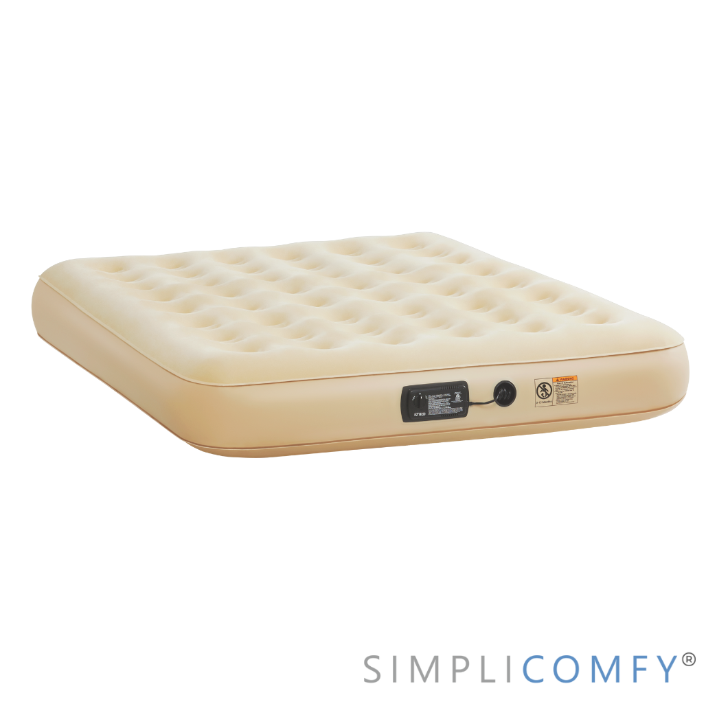 EZ Bed Replacement Air Mattress (Queen) Simpli Comfy Inflatable Air