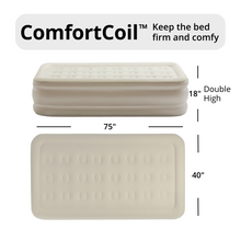 Load image into Gallery viewer, Inflatable Air Mattress 18&quot; Raised Air Bed with Built-in AC Pump (Twin) - Simpli Comfy Inflatable Air Mattress
