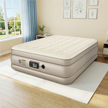 Load image into Gallery viewer, Simpli Comfy ComfortCoil Queen Air Mattress with Built-In Pump, 18" Raised - Simpli Comfy Inflatable Air Mattress
