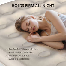 Load image into Gallery viewer, Simpli Comfy EZ Bed Queen — Self-Inflating Air Mattress with Built-In Steel Frame, Pump &amp; Wheeled Case - Simpli Comfy Inflatable Air Mattress
