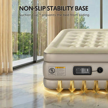 Load image into Gallery viewer, Simpli Comfy ComfortCoil Twin Air Mattress with Built-In Pump, 18" Raised - Simpli Comfy Inflatable Air Mattress
