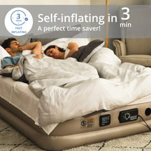 Load image into Gallery viewer, Simpli Comfy Inflatable Queen Air Mattress with Built in Dual Pump Choose Your Firmness Level Self Inflating Blow Up Air Bed 18” Elevated for Home Guest Travel Relocate Camping - Simpli Comfy Inflatable Air Mattress
