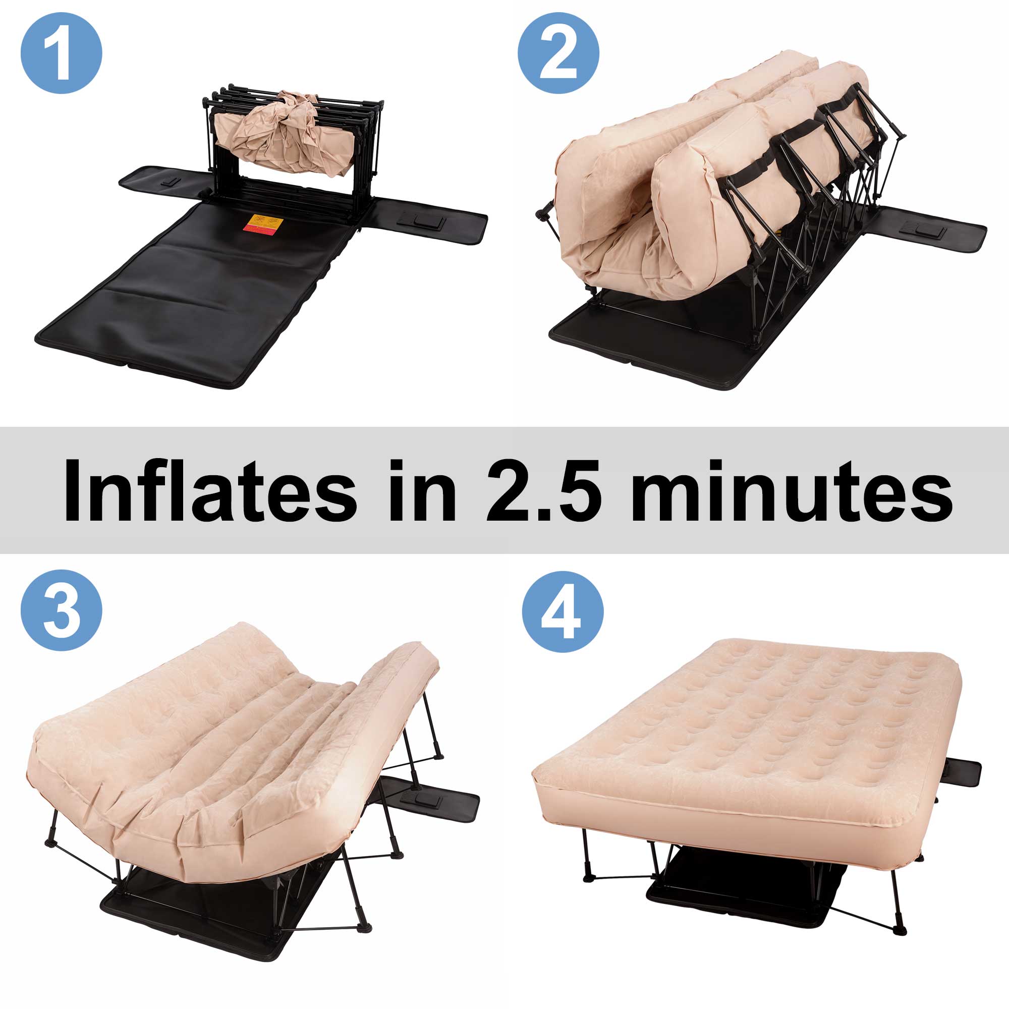 Self folding air best sale bed