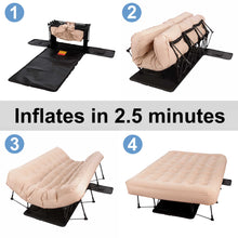 Load image into Gallery viewer, EZ Air Bed Self-Inflating Twin Size Air Mattress with Built-in Frame, Pump and Wheeled Case - Simpli Comfy Inflatable Air Mattress
